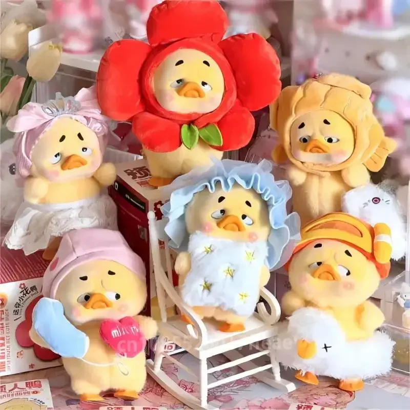 Upset Duck V1Work Upset Me Blind Box V2 Act Cute Duck Surprise Toy Mystery Box Upsetduck Anime Figure Duck Doll Ornament Gifts