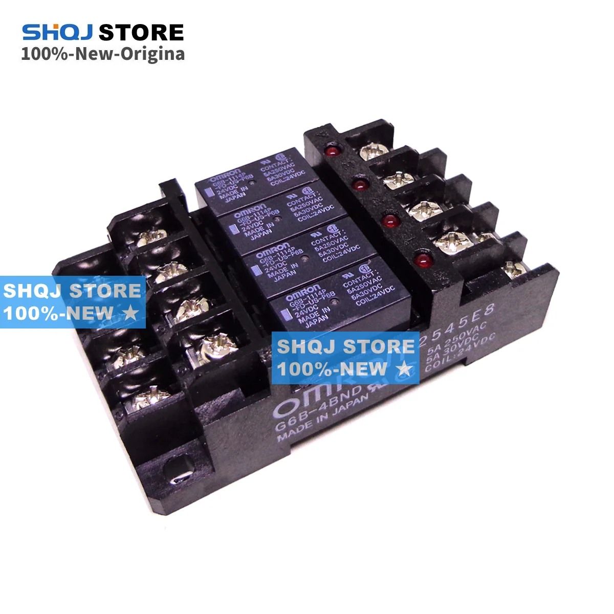 

SHQJ STORE 100%-NEW 1SET G6B-4BND 24VDC G6B-1114P-US 24VDC Terminal module Relay