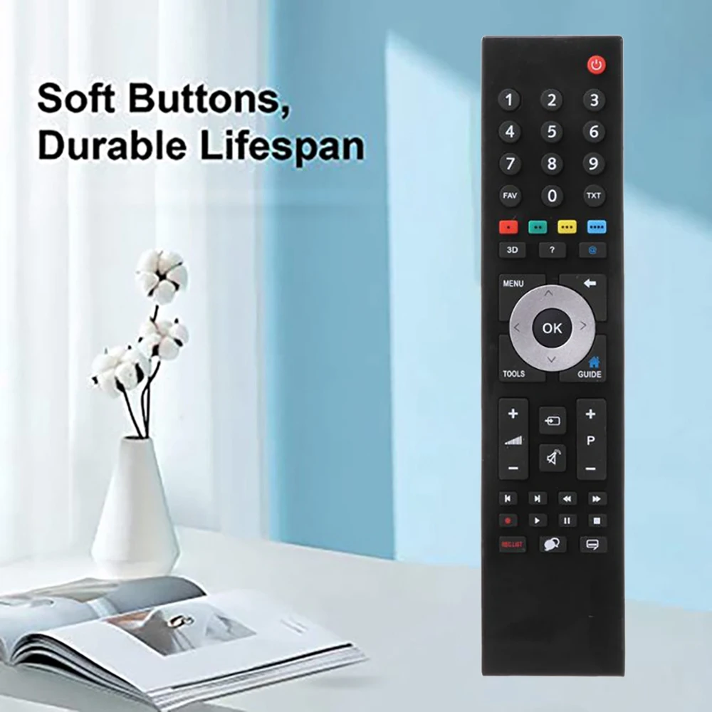 Télécommande de remplacement TP7187R pour GRUNDIG Smart TV, noire