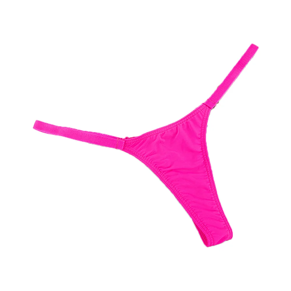 Majtki damskie typu T-back z niskim stanem, elastyczne, bawełniane, stringi, seksowna bielizna, stringi typu G-string.