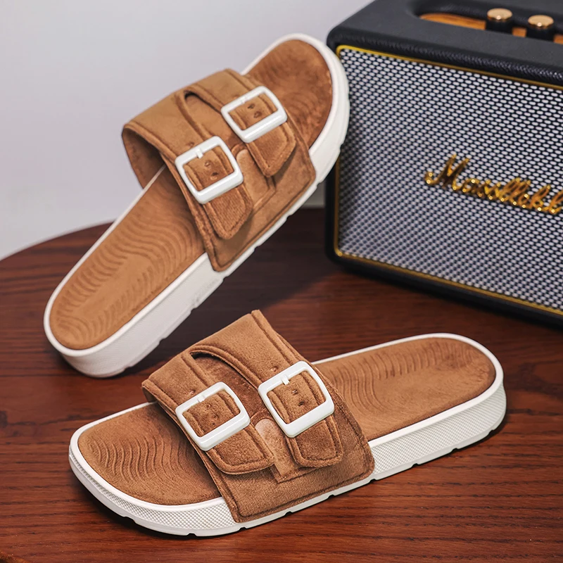 Men's Slippers Fur … - image