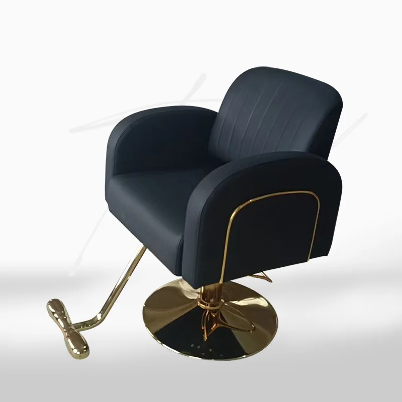 

Barber shop seat retro perm with foot pedal Internet celebrity hair salon