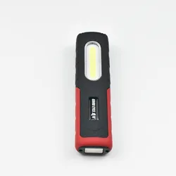 COB LED Flashlight for Camping Hiking USB Rechargeable Car Repair Work Light Built In Battery with Tail Magnet