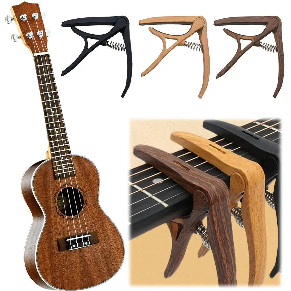 Universal Aluminium Capo Acoustic Guitar Transposition Clips Guitar Clip Ukulele Parts Transpose Accessories V6I5