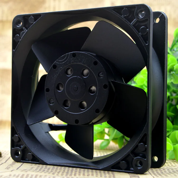 GERMANY TYP 4656 Z 12CM 230V 19W METAL HIGH TEMPERATURE RESISTANCE COOLING FAN