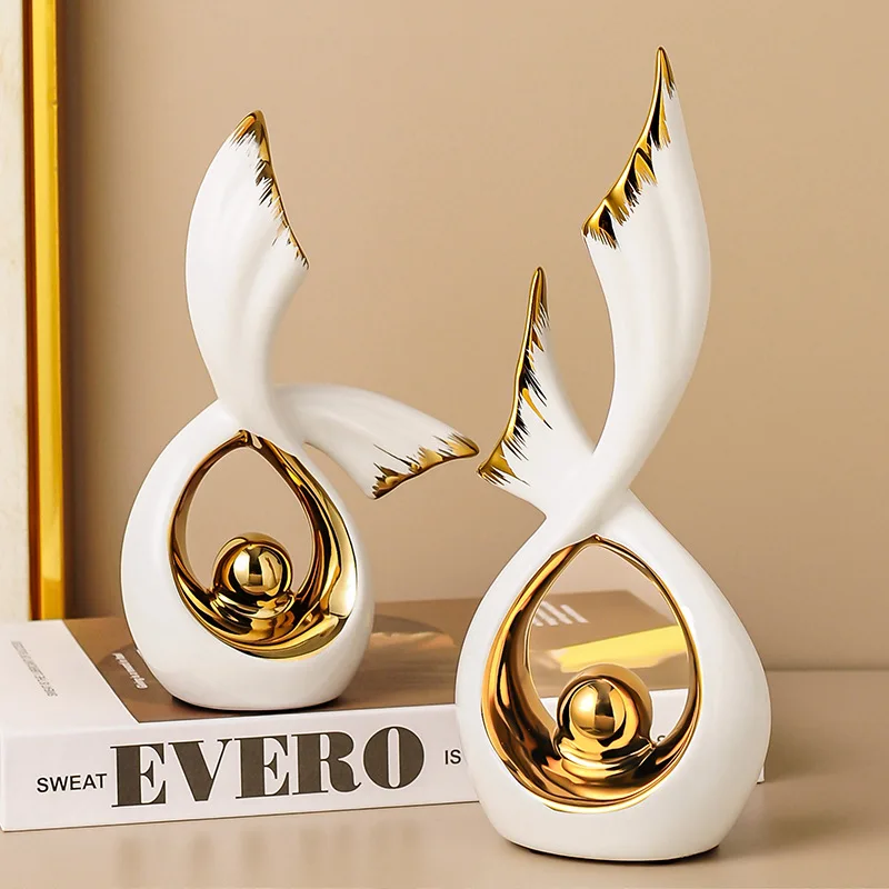

Modern simple wine cabinet TV cabinet entrance ornament light luxury high-end living room home decoration housewarming gifts