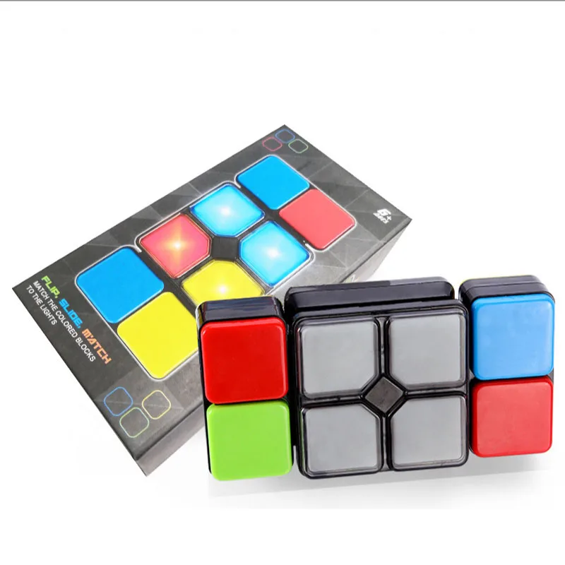 Oonies Flipslide Game, Electronic Handheld Game | Flip, Slide, and Match the Colors to Beat the Clock - 4 Game Modes - Multiplay