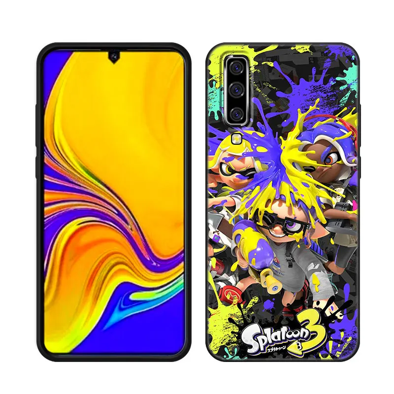 Hot Splatoons Game Phone Case For Samsung A13 A22 A24 A32 A71 4G A33 A34 A35 A52 A53 A54 A55 A73 5G A12 A14 A23 A31 A50 A51 A72