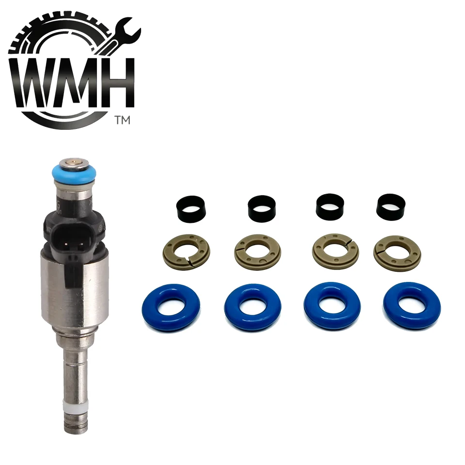 4 Sets Fuel Injector Service Kit For VW Passat Tiguan Golf Audi A4 A6 Q5 1.8T 2.0T EA888, 06J906036S Injector Rebuild Kit