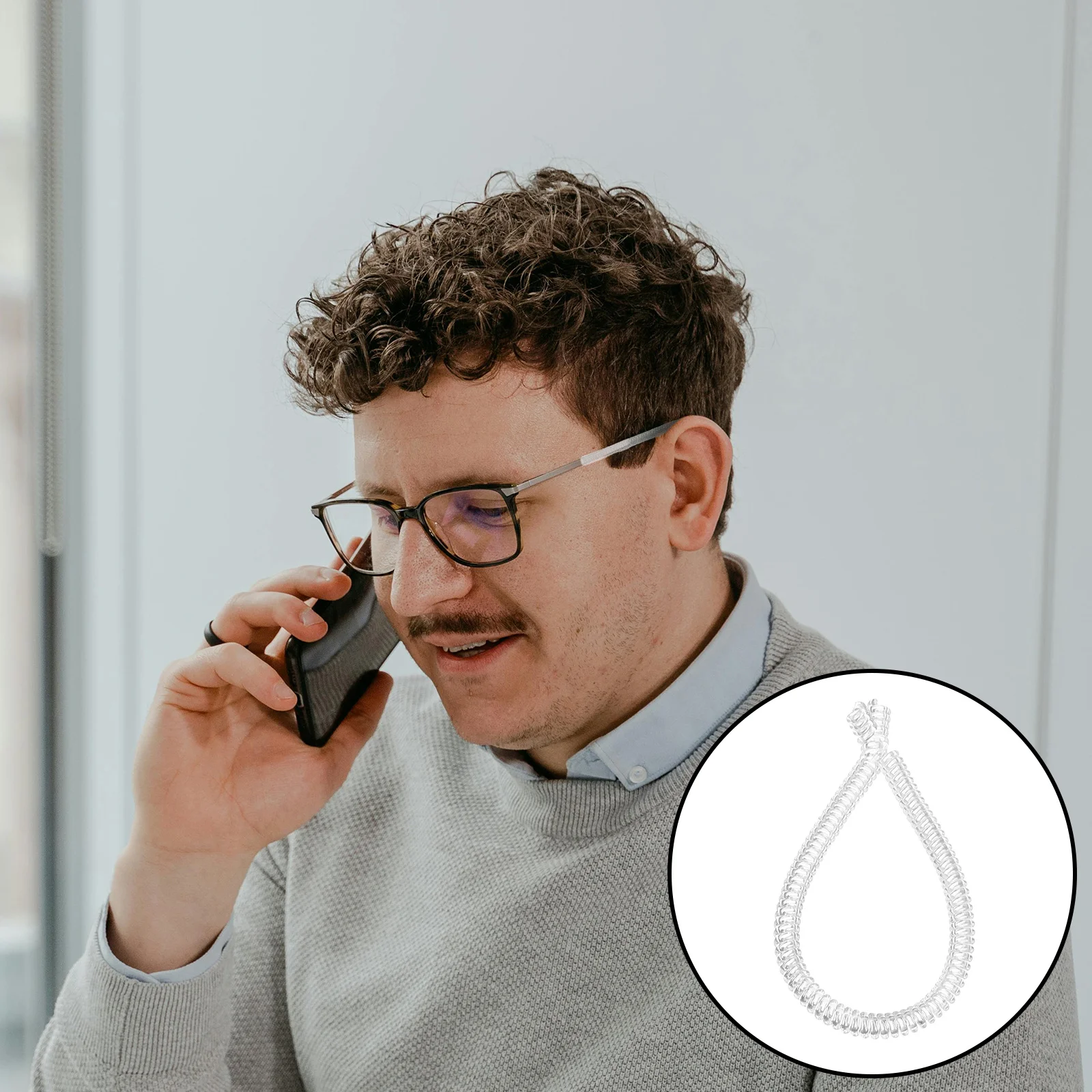 

20Pcs Soft Silicone Temple Covers Anti Slip Glasses Arm Cushions Eyewear Retainer Ear Grips for Sports Silicone Ear Sleeves