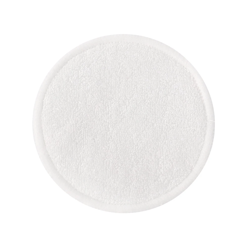 再利用可能な竹綿パッド,フェイシャルスキンケア用の洗える丸いパッド