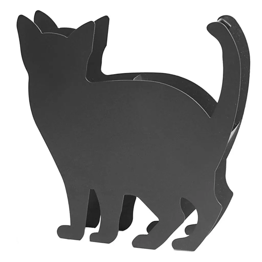 Mosquito Coil Holder Cat Shape Metal Burner Stand with Ash Tray for Home Patio Balcony Decoration