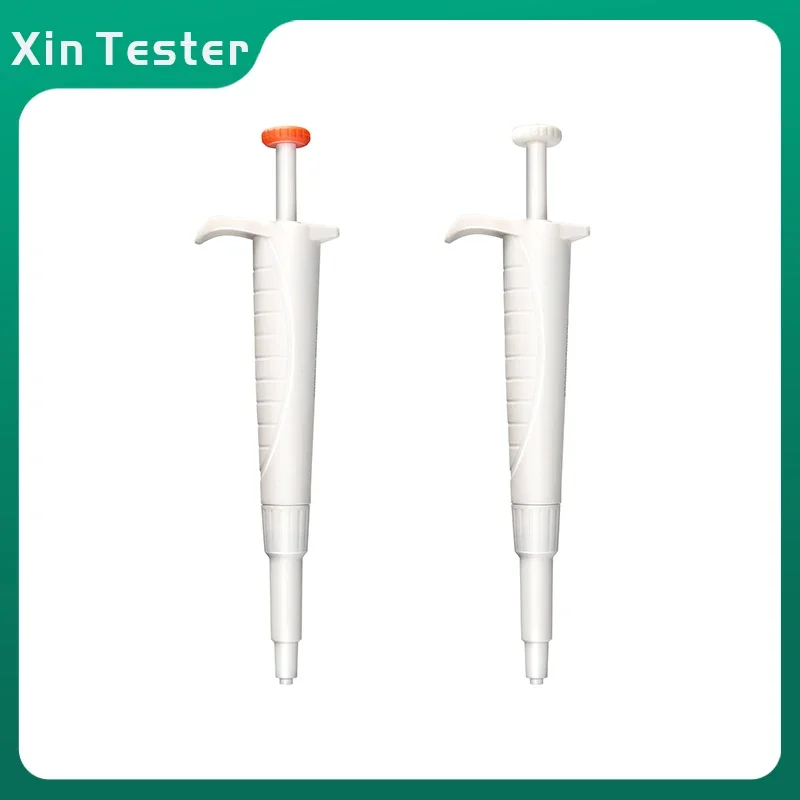 Imagem -02 - Xin Lab Mini Pipeta de Laboratório Tensão Fixa Micro Pipetador Canal Único Manual Micropipeta 25300ul