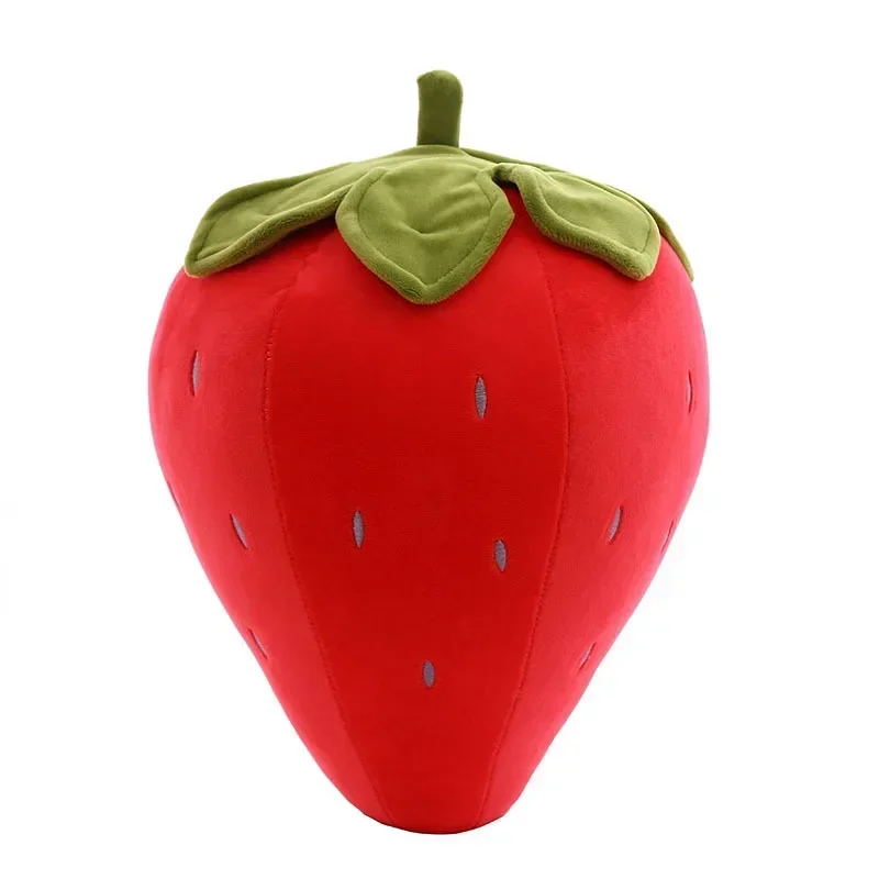 50 cm Gefüllte Plüsch Spielzeug Simulation Obst Erdbeere Puppe Weiche Rosa Rote Erdbeere Modell Kinder Baby Beste Kreative Geschenk