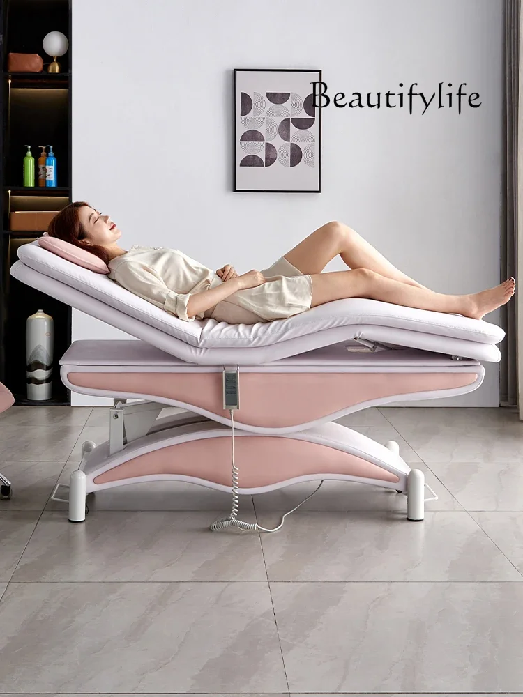

N Lifting Electric Beauty Massage Bed Beauty Salon Special Automatic Dental Multifunctional Tattoo Bed