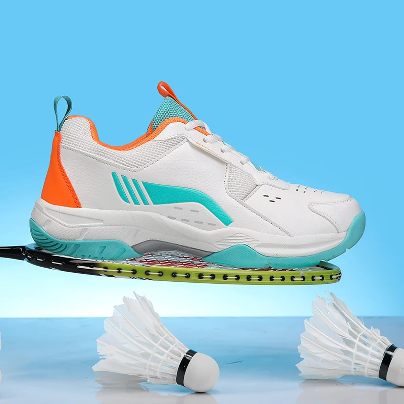 

Badminton Shoes - Men's and Women's Training Shoes, Breathable Sports Shoes, Anti-slip and Wear-resistant, Table Tennis Shoes