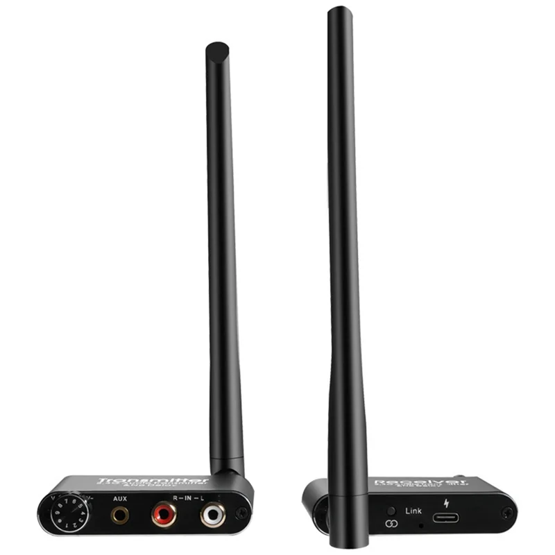 

AM-2.4G Audio Extensor Wireless Audio Digital To Analog Converter Transmitter And Receiver 50M Lan Audio Extender Splitter