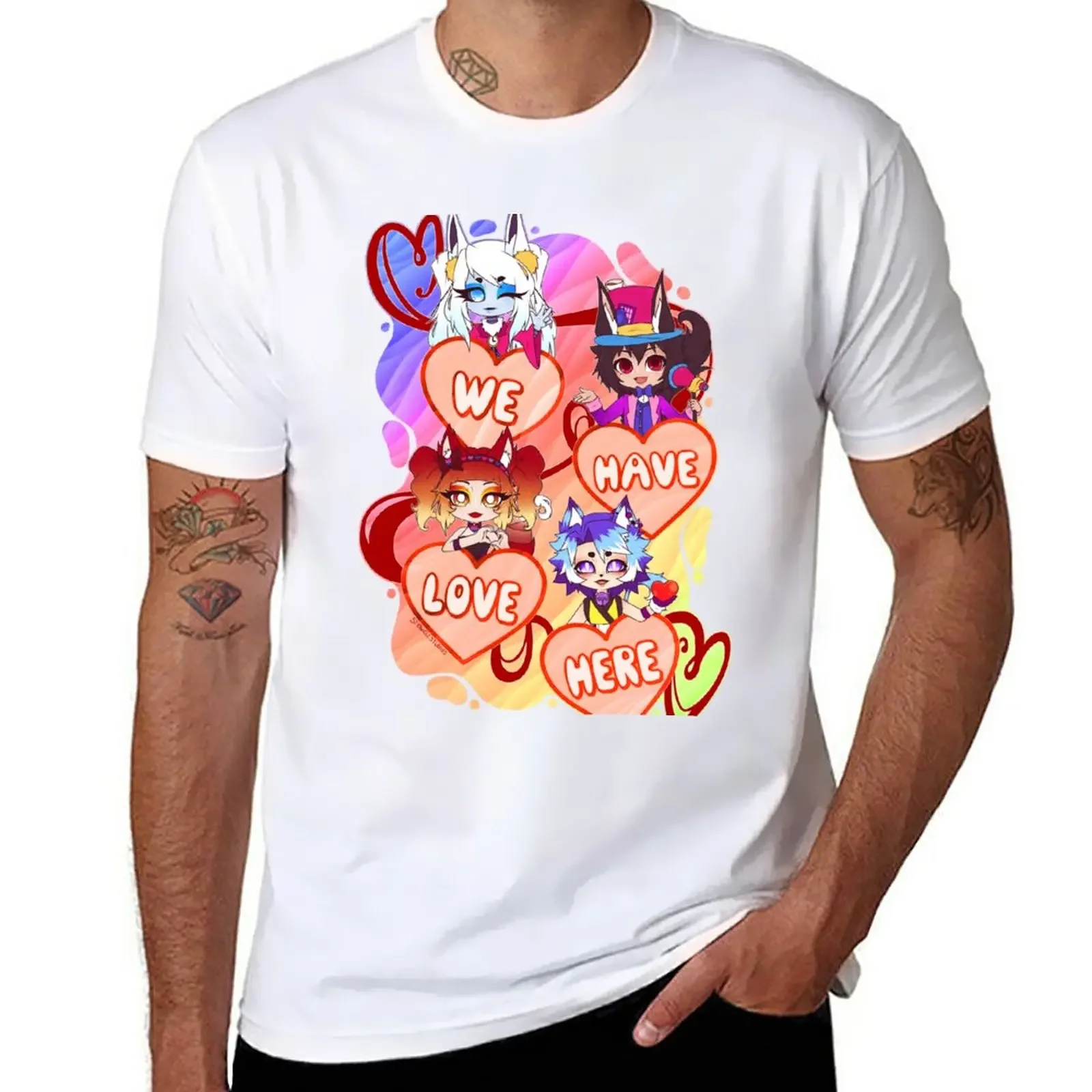 

New We Have Love Here '23 Edition T-Shirt kawaii clothes Short sleeve mens clothes