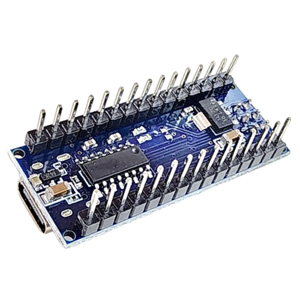 Arduino Nano Type-C 3.0 Board with CH340 Chip ATMEGA328P Microcontroller,16Mhz Preloaded Bootloader Compatible Development Board