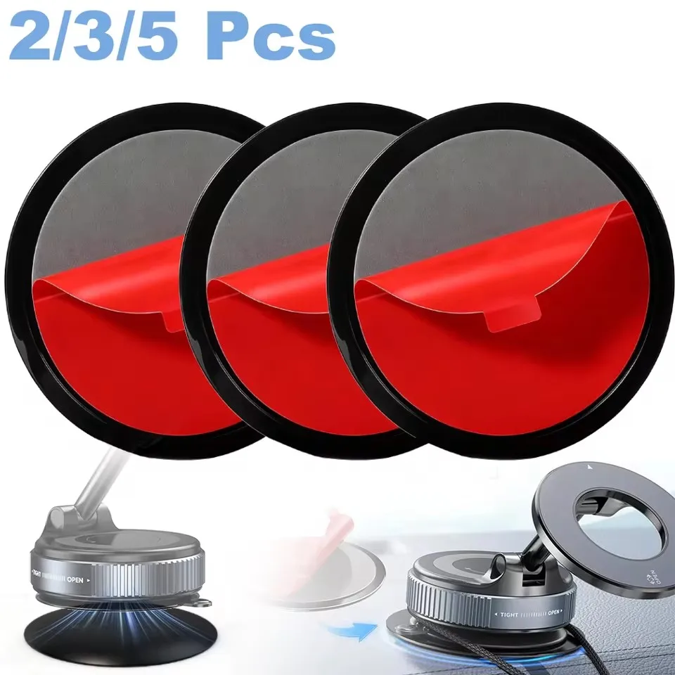 Universal Dashboard Adhesive Sticky Pad Set for Suction Cup Grip Car Mount Replacement Dash Camera Windshield Phone Holderstands