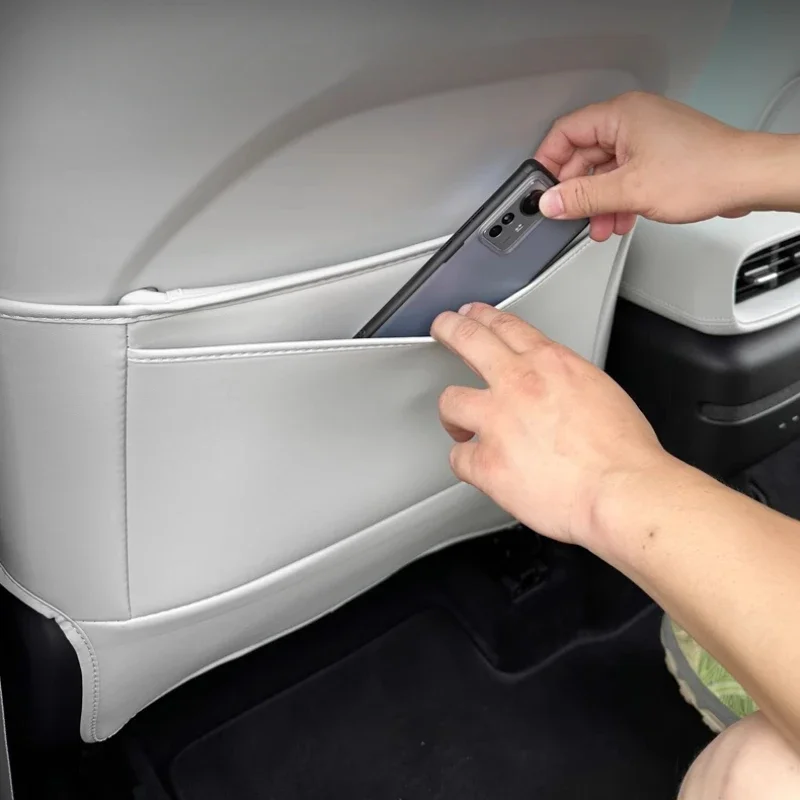 

For Xiaopeng G6 Seat Anti-kick Pad Cover Upgrade and Modify The Interior Car Seat Rear Anti-dirty Pad Modification Accessories