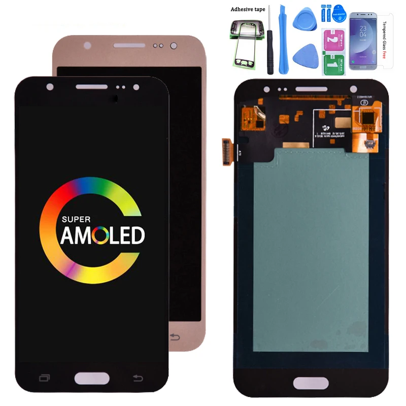 Original AMOLED Replacement For Samsung Galaxy J5 2015 J500 J500G J500Y J500H LCD Display With Touch Screen Digitizer Assembly