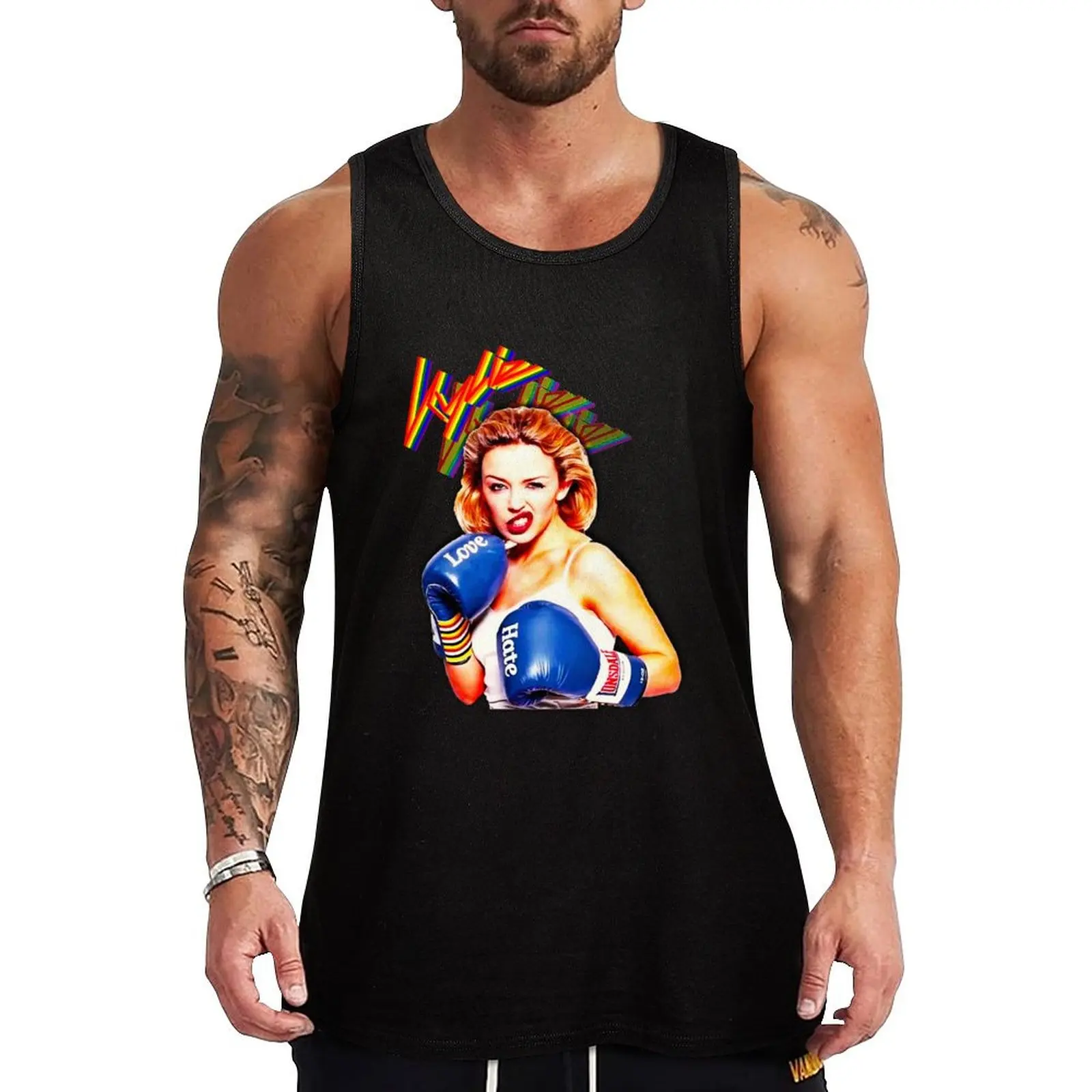 Creative The Role Loved By Everyone Interesting Boxing Kylie Minogue Gift For Fans Tank Top summer