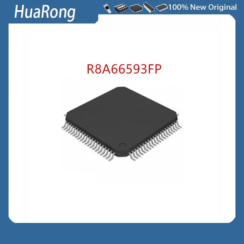 

new 2Pcs/Lot R8A66593FP R8A66593 TQFP-80