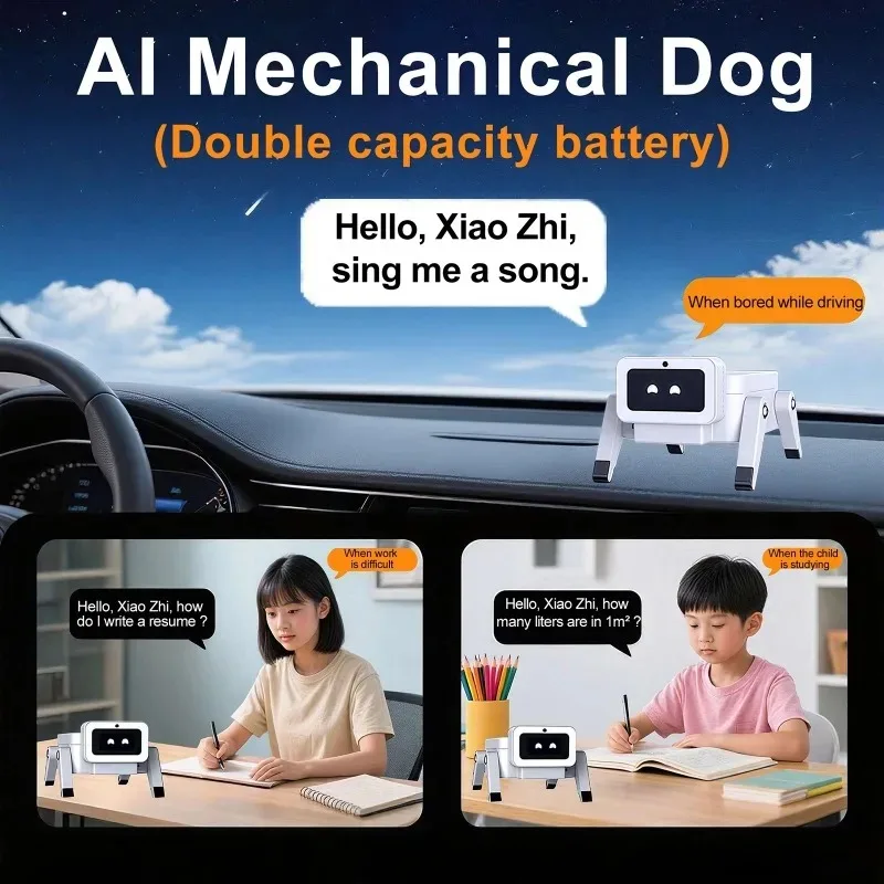 ESP32 C3 Servo AI Voice Chat Robot ESP32-Hi Mechanical Dog Development Board Supports Deepseek Xiaozhi view 4