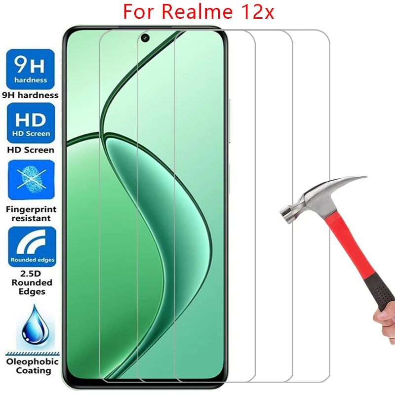 phone case for realme 12x tempered glass on realme12x 12 x x12 5g 12xcase back cover 360 realmi relme ralme reame real me reali