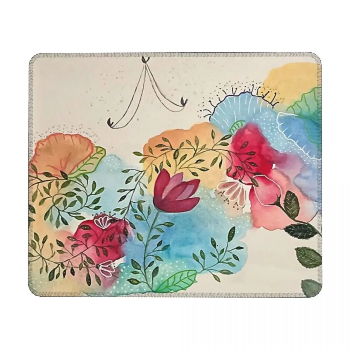 

Floral Fantasy III Mouse Pad Desk Protector Gamer Keyboard Pc Mouse Pad Extended Mice Keyboards Computer