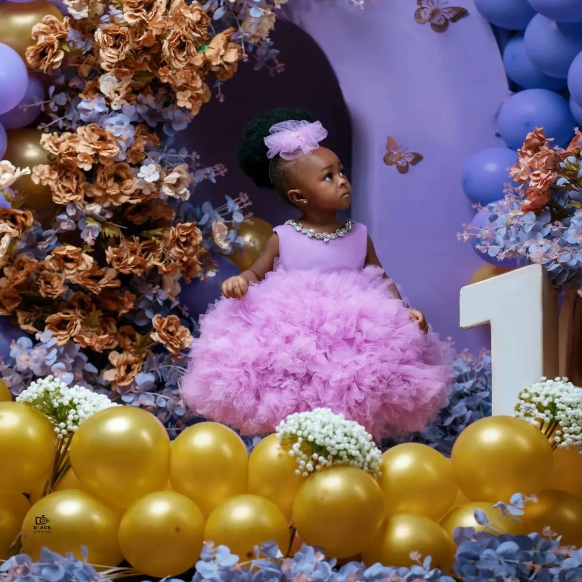 Abiti da ragazza di fiori di lavanda con cristalli abito da ballo senza maniche abito da comunione princess bambini celebrità ragazze abiti da spettacolo