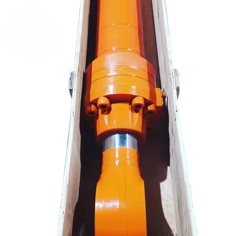 Bucket Boom Hydraulic Cylinder Machinery 10 1 Piece Steel Provided Standard Piston Cylinder Single Action ISO9001:2015
