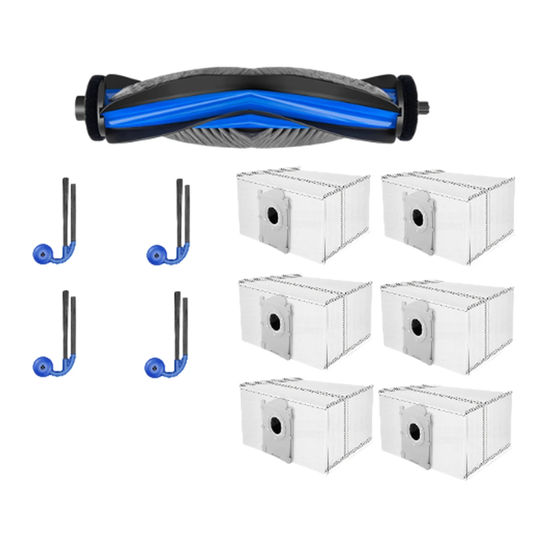 Vacuum Cleaner Accessory Kit Compatible For Ecovacs T80s & T80s For Omni Robot Vacuums, Include Main Brush, Side Brush Dust Bins