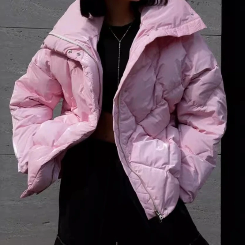 

Women's Winter 2025 Cotton Jacket Elegant Cotton Jacket Warm Parka Coat Women's Warm Thickened Coat Jacket Casual Short Parka