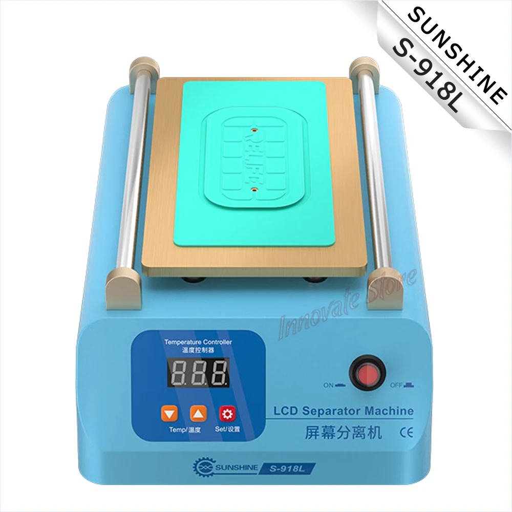 

Separator Machine SUNSHINE S-918L LCD Separation Machine Support 8 inch Build-in Pump Vacuum Rapid heating Screen Repair