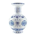 blue and white