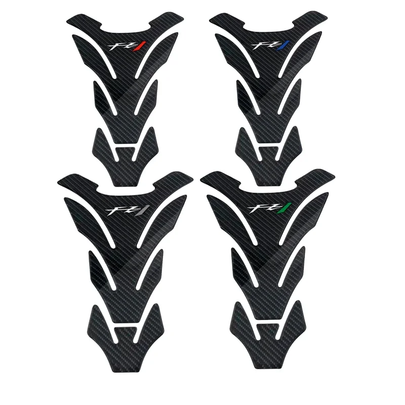 

3D Carbon-look Motorcycle Tank Pad Protector Decal Stickers Case for FZ1 FZ 1 FZ1N Tank