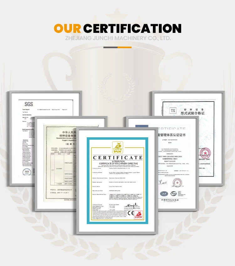 Customizable   EQ 7500Kg 7.5Ts High Performance Electric Wire Rope Hoist for Heavy Duty Lifting