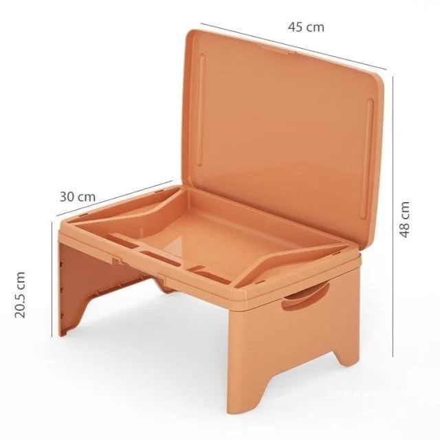 

Bed Small Table Folding Dormitory Upper Bunk Showing High Desk Student Plastic Ultra-light Simple Multi-functional Computer Desk