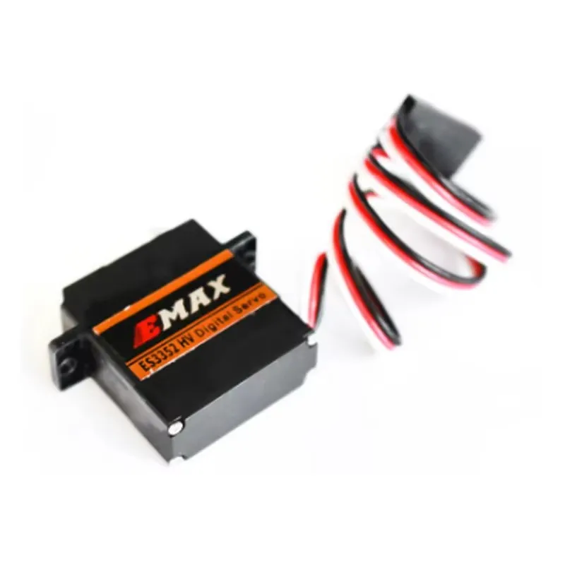 EMAX-Servo numérique standard tout usage, haute tension, engrenage en métal 12G, ES3352 HV, adapté pour voiture RC, robot, avion, importateur