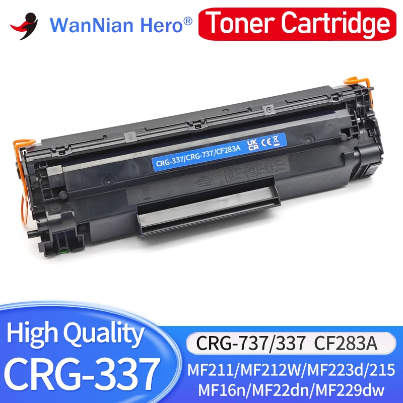 CRG-337 CRG-137 CRG-537 CRG-737 CRG-937 CF283A Toner Cartridge Compatible for HP M125a M125nw M126fn MF211/MF212W/MF223d/MF215