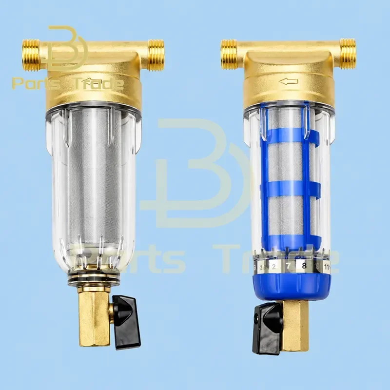 Copper Water Purifier for Household Tap Water Filtration Central High Flow Washable Whole House System