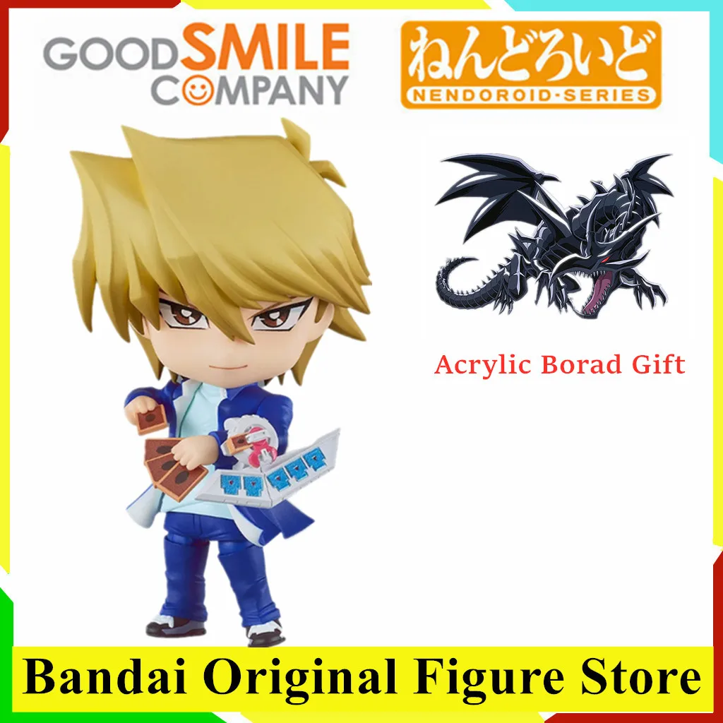 

Оригинальный Ю-Ги-О! Duel Monsters Jounouchi Katsuya Фигурка игрушки Коллекция моделей из ПВХ Kwaii 2820 Q Ver. Кукла