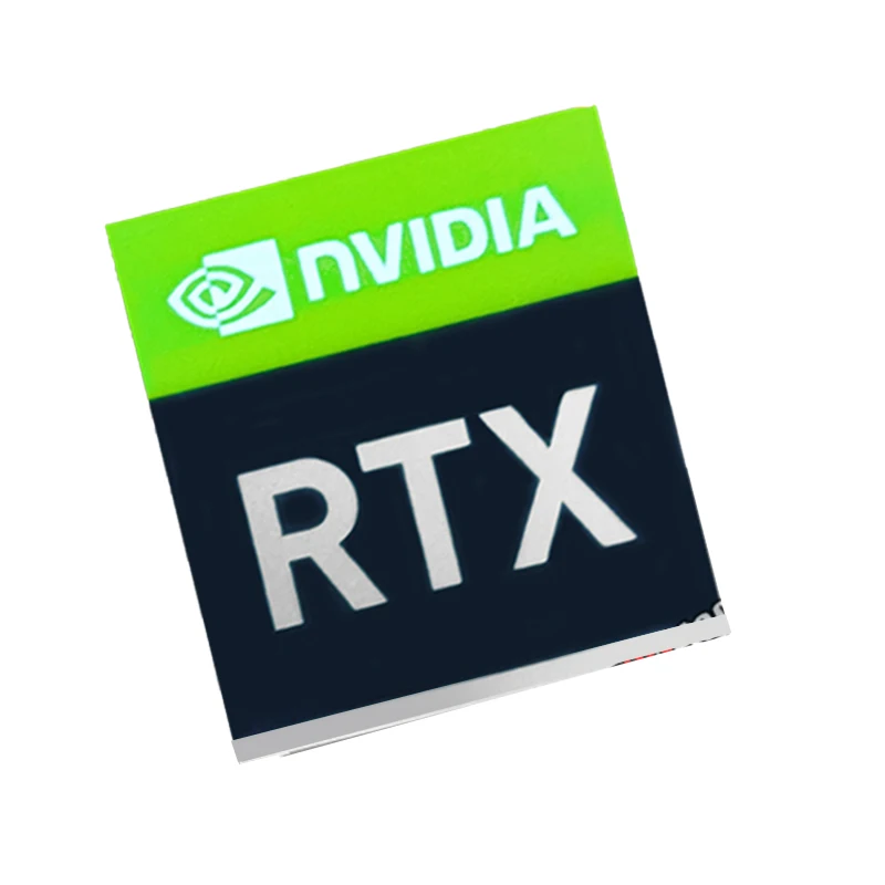 Venda quente placa gráfica da etiqueta, etiqueta, RTX 2080Ti, 2070, 2060, TITAN VR, GTX 1650, 1660Ti, etiqueta