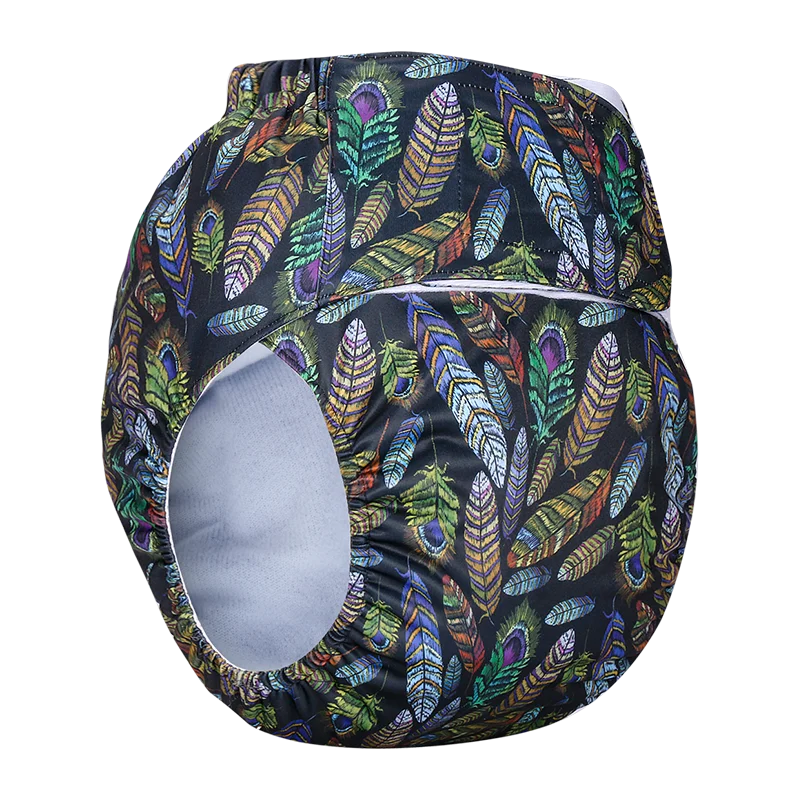 AIO Adjustable adult diapers washable  adult diapers pants  non wetting leak proof underwear elderly incontinence diapers