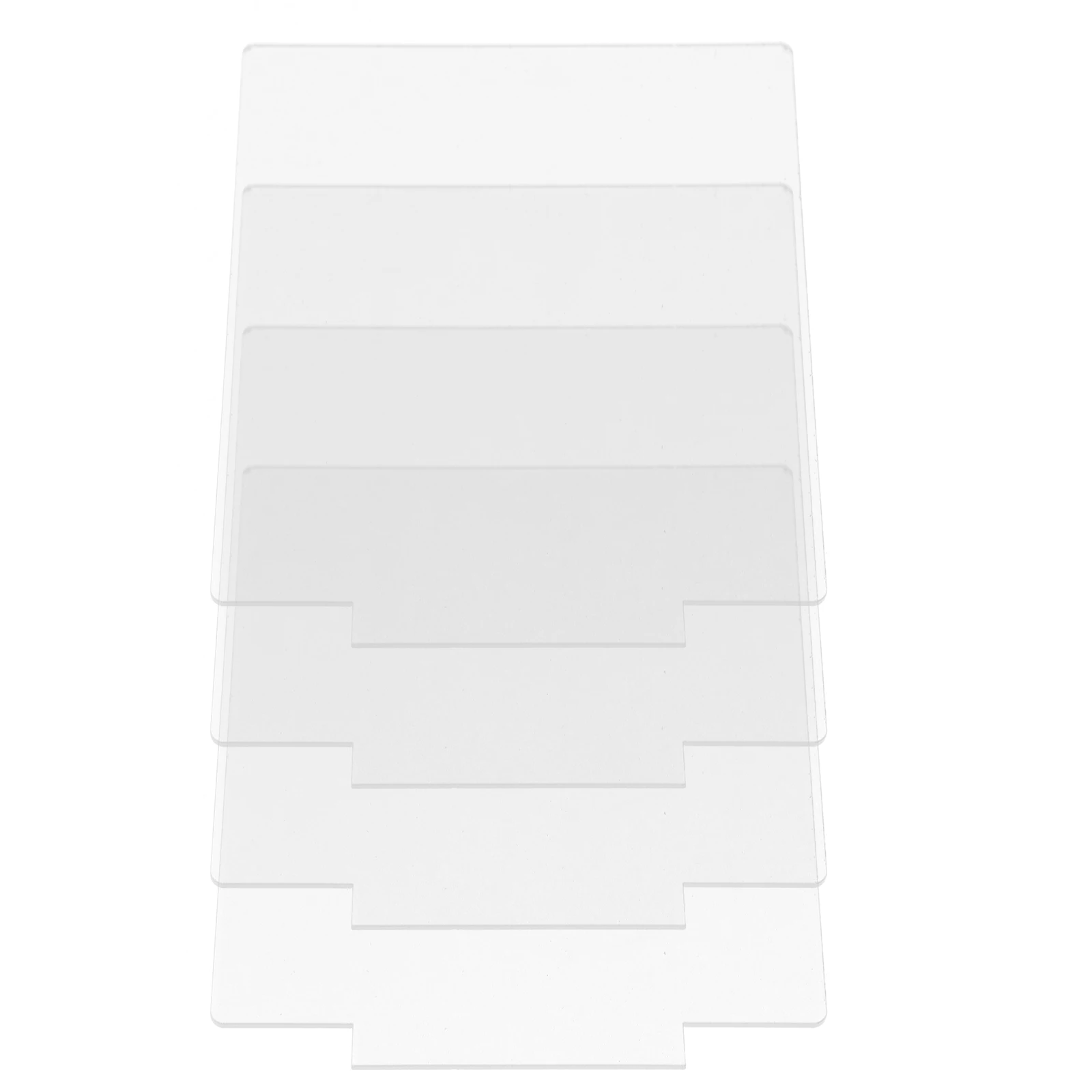 4 قطع من لوحة إضاءة LED من الأكريليك الإبداعي، ورقة مصباح شفافة يمكنك صنعها بنفسك لديكور ضوء الليل، حامل مصباح أكريليك متين وخفيف الوزن #4