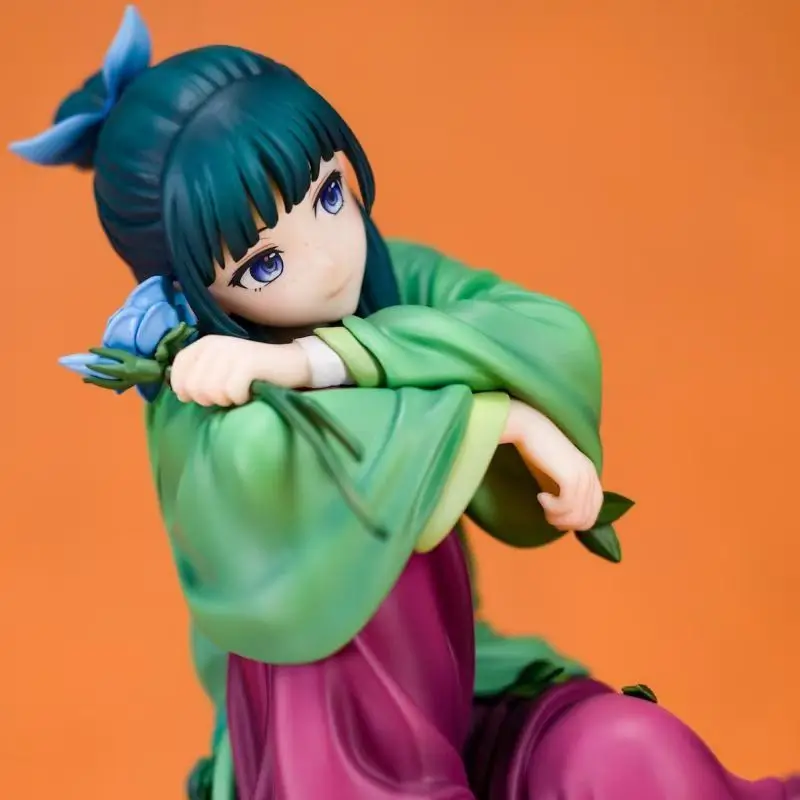 Zestaw figurek anime Apothecary Diaries - PVC MaoMao i urocza dziewczyna na stole Figurki kolekcjonerskie Zabawka na prezent na Boże Narodzenie