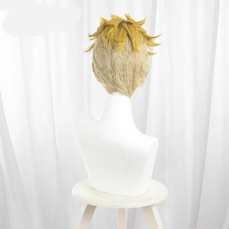 Anime Gachiakuta Cosplay Pruiken Korte Motor Cosplay Pruik Mannen Hittebestendige Synthetisch Haar Party + Gratis Pruik Cap