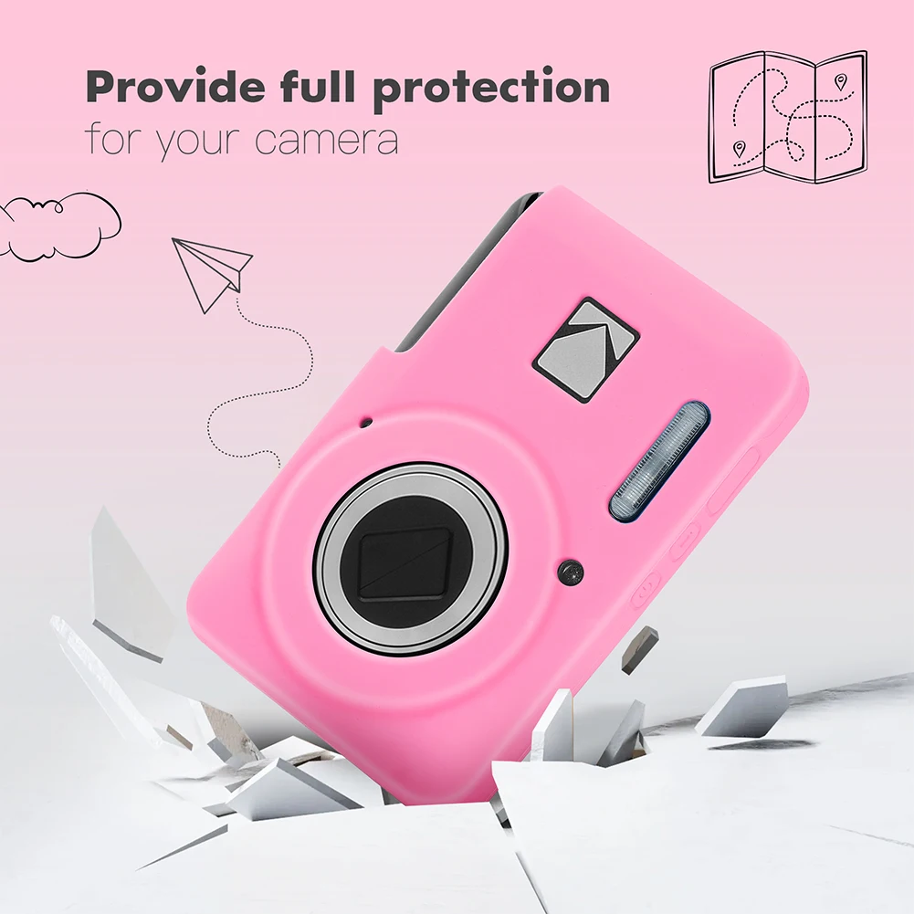 Funda para cámara Digital KODAK PIXPRO FZ55, resistente al desgaste, ajustada, funda para el cuerpo de la cámara, funda protectora para cámara de viaje al aire libre